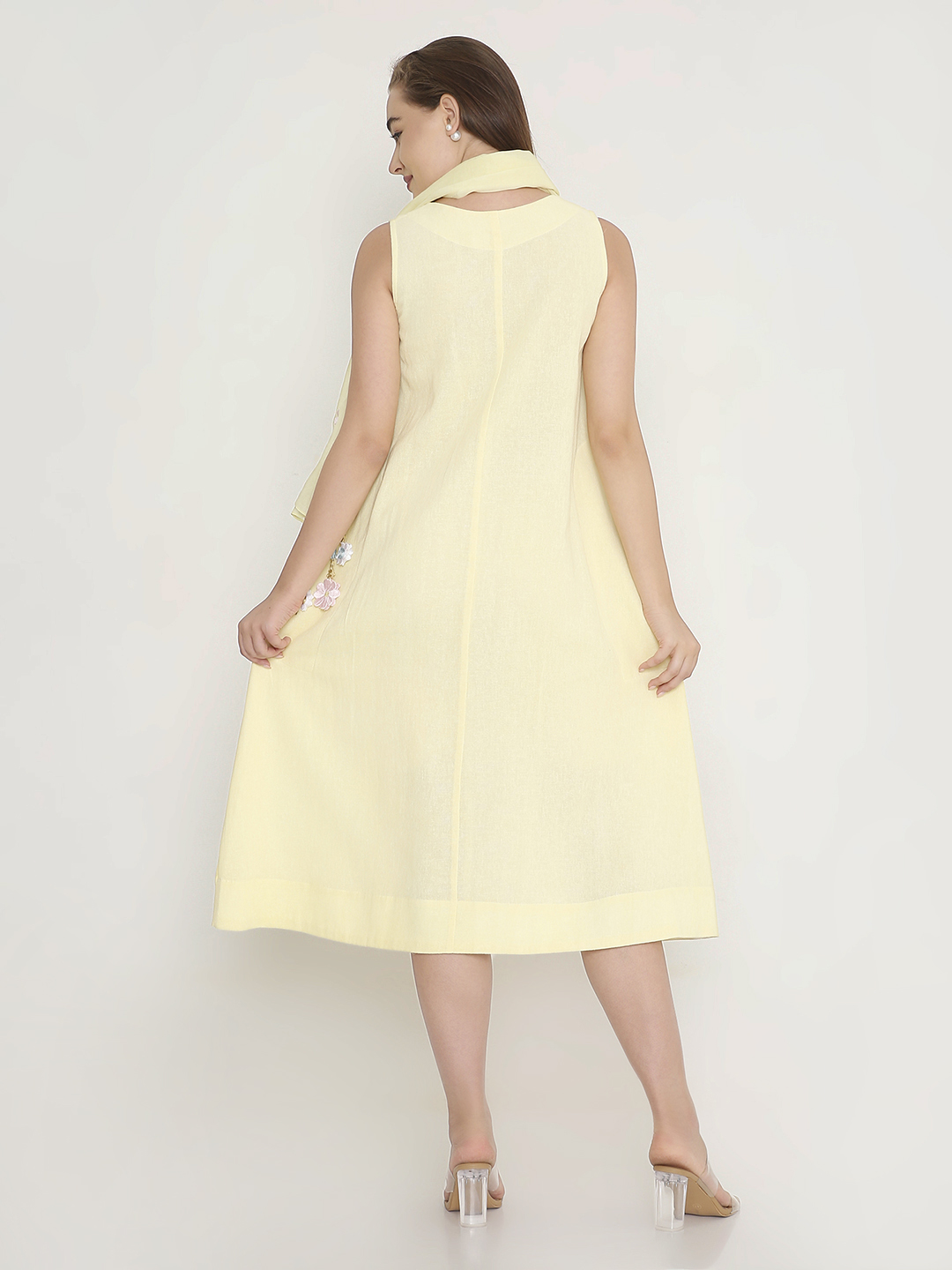 Pastel Yellow sleeveless
